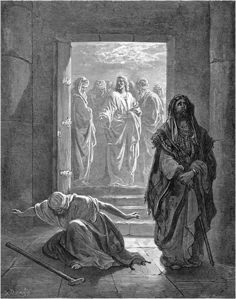 Gustave Dore - The Pharisee and the publican.