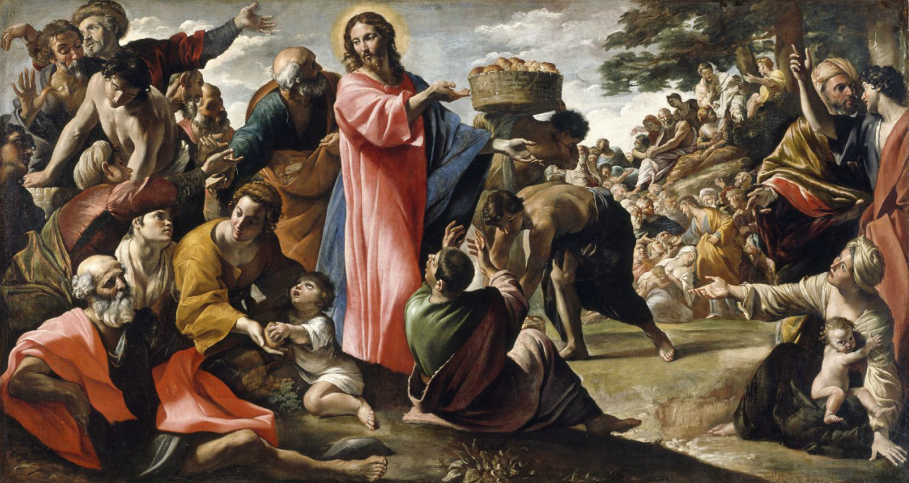 Giovanni Lanfranco: The Miracle of the Loaves and Fishes