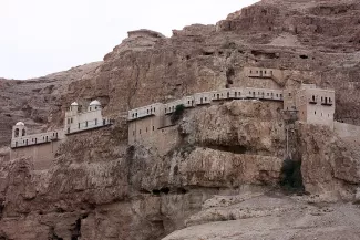 誘惑の修道院（ヨルダン川西岸地区）