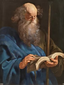 St. Thomas, from Rubens' Twelve Apostles Series.
