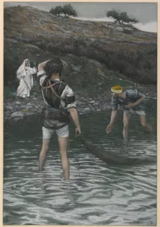 Brooklyn Museum - The Calling of Saint Peter and Saint Andrew (Vocation de Saint Pierre et Saint André) - James_Tissot