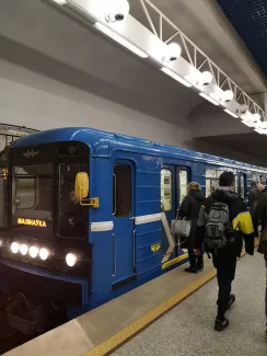 2019年11月16日のミンスクの地下鉄