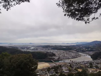 岩国城からの眺望