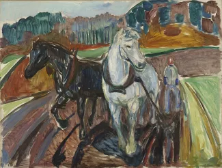 Edvard Munch: Autumn Ploughing