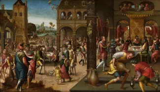 Brunswick Monogrammist: Parable of the Great Banquet