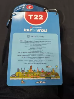 Touristanbul T22バッチ