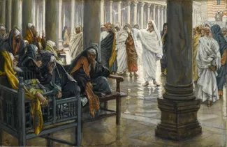 James Tissot: Woe unto You, Scribes and Pharisees