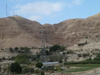 Dir El Qaratal - Monastery of the Temptation's, Cliffs of Doq (Dagon), Jericho