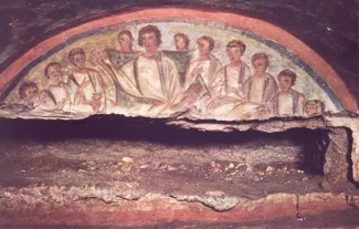 Early Christian Catacomb painting