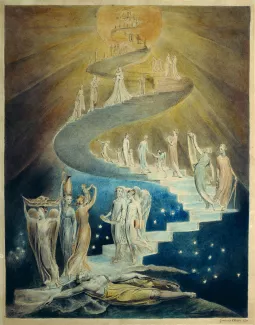 William Blake: Jacob's Ladder