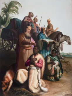 Rembrandt: The Baptism of the Eunuch