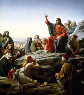 Carl Bloch: The Sermon On the Mount