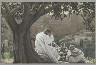 The Prophecy of the Destruction of the Temple (La prédication de la ruine du Temple) James Tissot