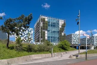 International Criminal Court in The Hague, Netherlands