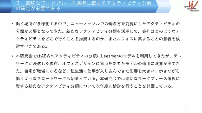 2021年度サードワークプレース研究部会提言3