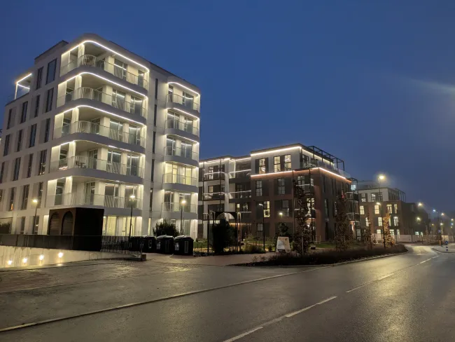 新Volta通りの住居棟